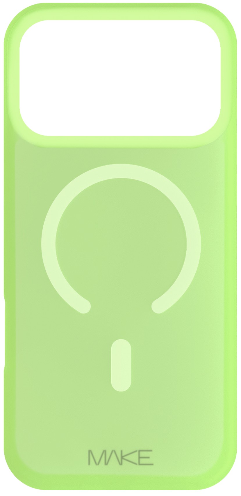 Чохол для смартфону MAKE for Apple iPhone 17 Pro Max Silicone Aura Magnet Fluorescent (MCLAM-AI17PMFS)